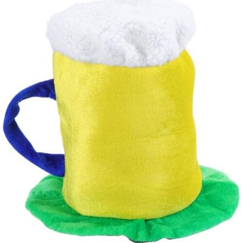 Beer Cup Party Hat Holiday Cosplay Cap Stage Performance Hat Party Decor Cap Costume Accessories For Ball Festival