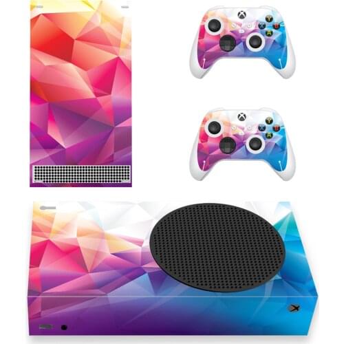 DIY Style Xbox Series S Skin Sticker for Console & 2 Controllers Decal Vinyl Protective Skins Style 1