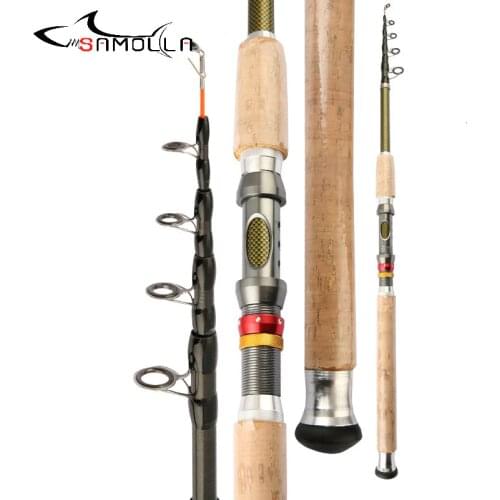 Telescopic Fishing Rod Vara De Pesca Olta Spinning Lure Rod Pescaria Rods Canne A Peche Carbonne Peche En Mer Fly Fishing Rod