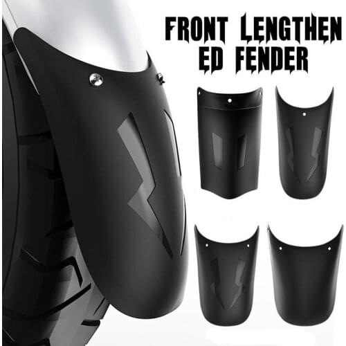 Motorcycle Wheel Fender Universal Lengthen Front Rear Extension Mudguard Splash Guard Outdoor Protection Tools Accessories 1pc