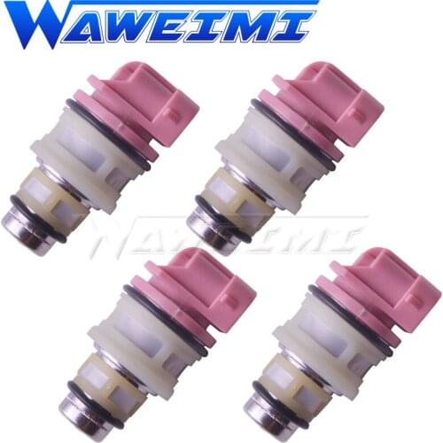 WAWEIM 4pcs Fuel Injector Nozzle ICD00106 17090342 93227669 For Opel Corsa Wind 1.0 8V Citroen Peugeot 94-05 Car Engine Bico