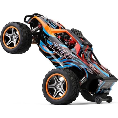 Wltoys 104009 1/10 2.4G 4WD Brushed RC Car High Speed Vehicle Models Toy 45km/h Truck Kids Toys Off Road Remote Control VS 10428