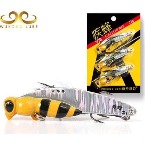 3PCS JIFENG 14g 21g Blade Bait Metal Lure Sinking Wobblers VIB Artificial Crankbaits Fishing Tackle For Trout Bass Perch Pike