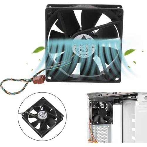 AUB0912VH 9cm 90mm P/N 372651-001 9225 DC 12V 0.60A 4-Pin PWM Cooling Fan-dls