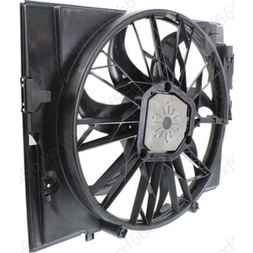 Car Engine cooler water tank electronic fan motor E63 630I E64b mwE65 735I M54 E66 E61 523I N52 Windshield and fan