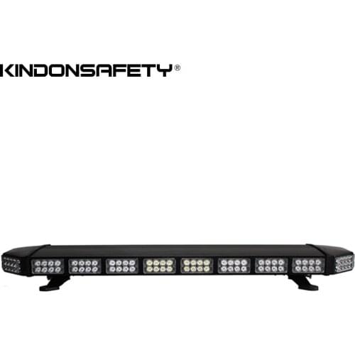 Free shipping! CE approved, High Power 176W LED strobe lightbar amber warning bar double layer LEDs DC12V 1200mm 48inch