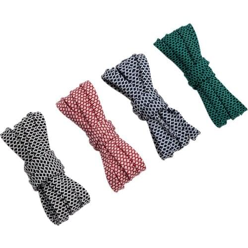 Coolstring 7MM Double-Color Polyester Flat Shape Shoelaces Men Women Sneaker 2020 Easy Cords 350 For Bulk Order Drop Shipping