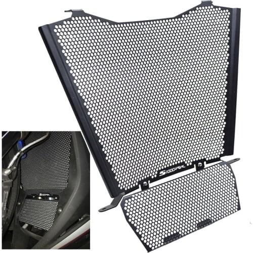 For BMW S 1000 RR S1000RR Sport 2019 2020 Motorcycle Accessories Radiator Guard Protector Grille Grill Cover With S1000RR LOGO