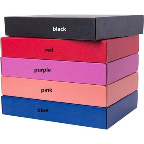 Corrugated Large Flat Paper Cardboard Boxes for Packaging Clothes Socks Scarf Shipping Packing Carton Boxes Big Paper Boxes