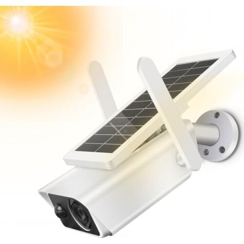 1080P HD Wireless Outdoor Security Camera WiFi Solar Rechargeable Battery Power IP Surveillance Home Cameras Two Way Audio PIR