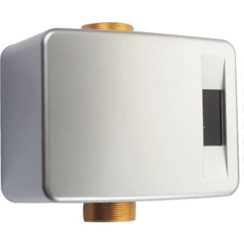 ABS Plastic Shell Brass Valve Material DC & AC Models of Automatic with Manual Smart Sensor Toilet Flush Valve