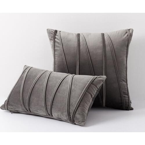 Set of 2 Soft Velvet Throws Pillowcases Decoration Cushions Covers Square With Tassel For Sofa Bed Car Home Wedding Throw Pillow