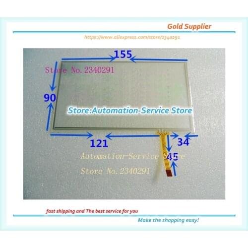 New Original 6.5 Inch Touch Screen For 155*90 Navigator Screen Car DVD Machine Touch Plate Etc