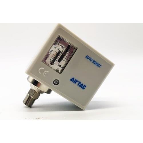 AirTAC Pressure Switch PK503 PK506 PK510 PT1/4'' Pneumatic Components Pressure Controller Mechanical Pressure Switch