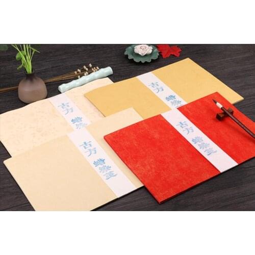 30pc Various Colors Xuan Rice Paper Regular day calligraphy rice paper small calligraphy Daily paper 23x34cm