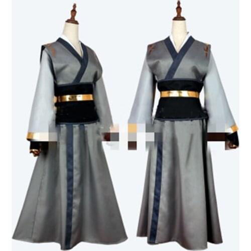 Unisex Anime Mo Dao Zu Shi Nie Huaisang The Untamed Cosplay Costume Fashion Cartoon Halloween Uniform Men Women Suit Full Set