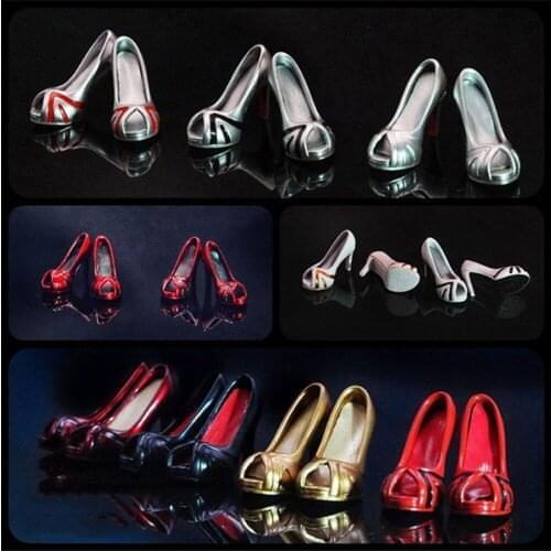 1/6 female figure JIAOU DOLL fish mouth high heel womens shoes for 12 inch action figure accessories model