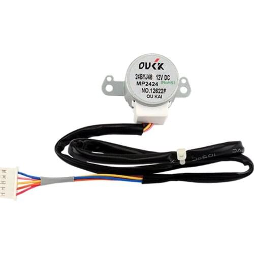 DC 12V Reducing Stepping Stepper Motor Air conditioner internal parts 24BYJ48 MP2424 synchronous wind motor