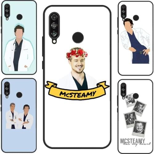 Greys Anatomy McSteamy Case For Huawei P30 P20 P40 Pro Mate 10 20 Lite Nova 5T P Smart Z 2019 Honor 9X 8X 8A 10i