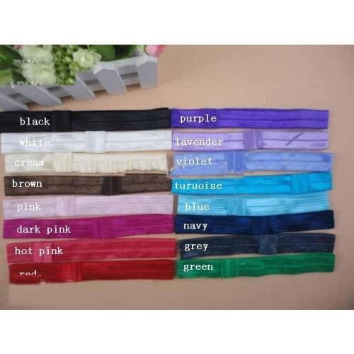 Children child Colorful soft nylon headbands in good quality Headbands,Hairbands 100pcs beauty33