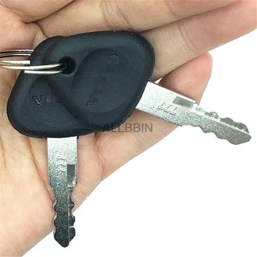For VOLVO EC 777 Type Ignition key Side door key excavator accessories