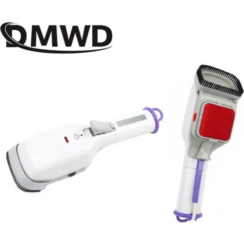 DMWD Portable Handheld Electric Steam Brush Clothes Mini Portable Travel Iron Garment Steamer Lint Remover 220V 110V EU US plug