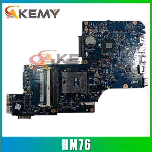 AKEMY brand new H000038230 laptop motherboard for toshiba satellite C870 C870D HM76 GMA HD4000 DDR3 Mainboard
