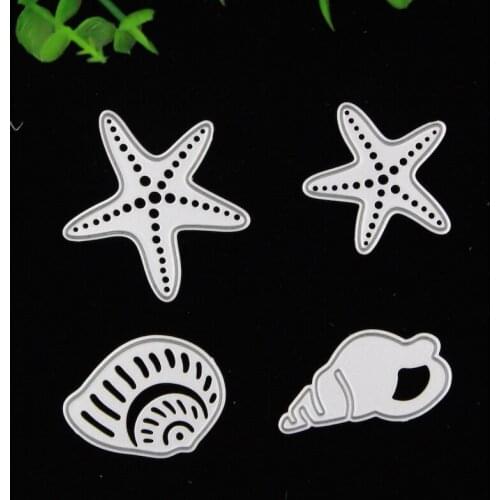 KSCRAFT Starfish Metal Cutting Dies Stencils for DIY Scrapbooking Stamp/photo album Decorative Embossing DIY Paper Cards