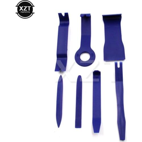 Removal Opening Tool Set 7pcs DIY Car Repair Tool Kit Hard Plastic Auto Car Radio Panel Interior Door Clip Panel Trim Dashboard