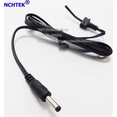 NCHTEK DC Power 4.0*1.7mm Male Plug Connector Cable With SR About 1.2M/Free shipping/2PCS