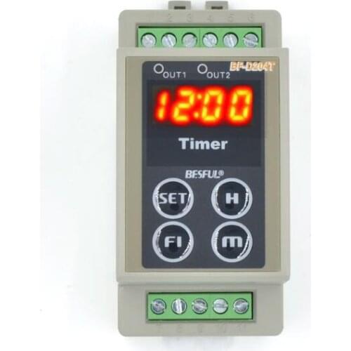 New Original New original authentic BF-D204T: BESFUL Road, two-time controller, rail, when the control switch Solar