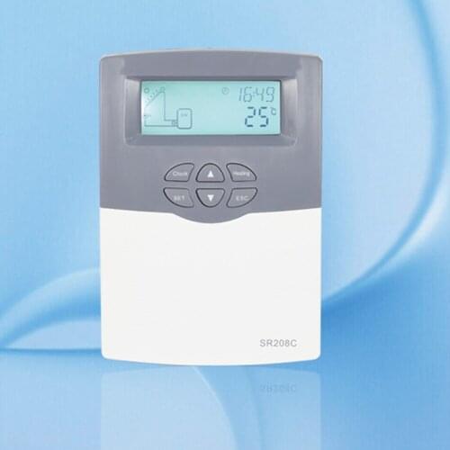 Updated Solar Water Heater Controller SR208C for split solar water heating system,low price with high quality