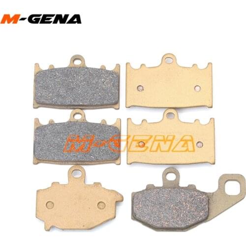 Motorcycle Front Rear Brake Pads for ZZR400 1993-1995-1998-2000-2007 ZZR600 1993-2005