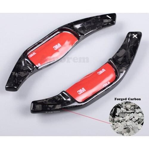 Carbon Fiber Steering Wheel Paddle Shift For Toyota RAV4 Camry XSE TRD Corolla GR Sport Sedan Shifter Paddles Extension