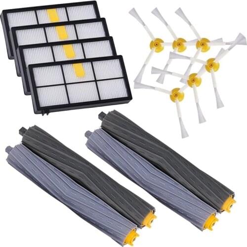 Compatible with iRobot Roomba 800 900 Series 805 860 870 871 880 890 960 980 Vacuum Clean Replacement Parts Side Brush Filter