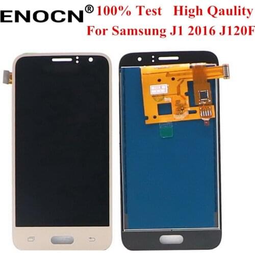 TFT LCD For Samsung Galaxy J1 2016 J120F J120DS J120G J120M J120 LCD Display Touch Screen Digitizer with brightness Adjustment