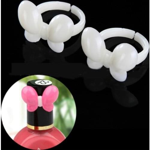 50Pcs Rings Butterfly Color Card False Nail Art Polish Display Practice Acrylic New