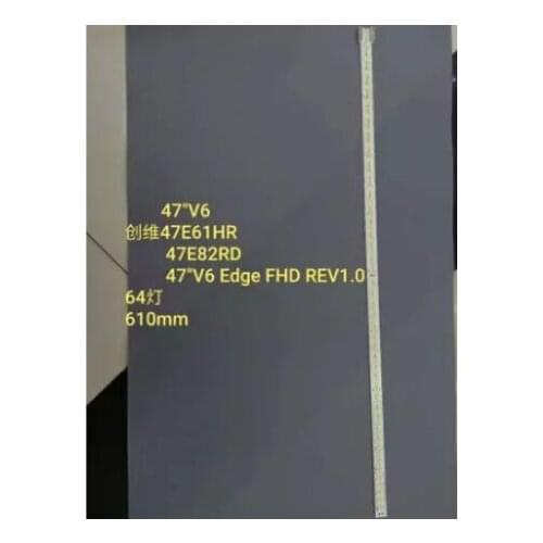64LED 603MM LED backlight strip for LG 47 "V6 Edge FHD TV 47E92RD 47E82RD 47LW6500 LC470EUN 3660L-0369A 6920L-0089A 6920L-0089B