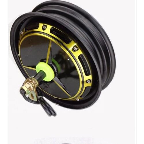 New technology design full magnetic 36V 400w brushless drum brake dc hub motor electric tricycle 12inch 48V wheel hub motor