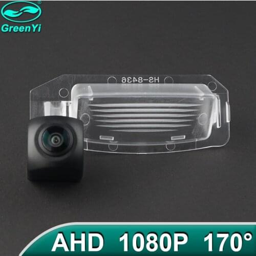 GreenYi 170 Degree 1920x1080P HD AHD Vehicle Rear View Camera For Mitsubishi Outlander Lancer Sportback i-MiEV 5D Hatch Car