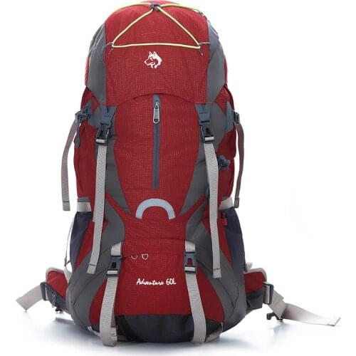 Jungle King New professional mountaineering bag medium-sized large-capacity breathable bear waterproof heavy-duty backpack 60L