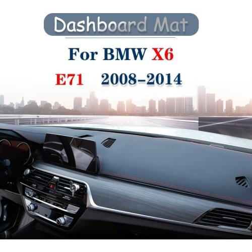 For BMW X6 E71 2008-2014 Anti-Slip Mat Dashboard Cover Pad Sunshade Dashmat Protect Carpet Accessories 2009 2010 2011 2012 2013