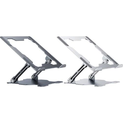 Adjustable Laptop Stand Portable Laptops Computer Stand Riser Multi-Angle Desk Stand with Heat-Vent to Elevate Notebook