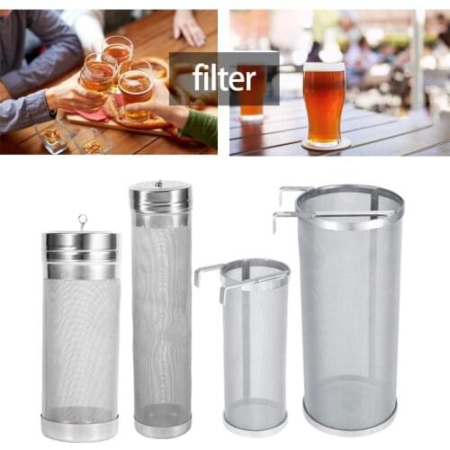 4 Sizes 300 Micron Stainless Steel Hop Spider Mesh Beer Filter for Homemade Brew Home Coffee Dry Hopper Home Brew Dropshipping