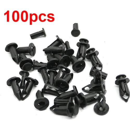 100pcs ATV Quad 8mm Rivet Fairing Body Trim Panel Fastener Screw Clips plug Kit For Polaris Sportsman 550 850 XP Rangers Rzr