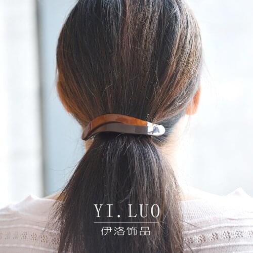Women Headwear Twist Korean Hair clip Large Hair Barrette Fashion ponytail Clip Cute Hair accessories for women