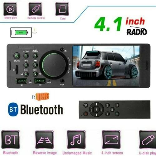 1 Din Radio Car Touch Screen MP5 Autoradio Multimedia Player Car Stereo Auto Audio Bluetooth RDS FM AUX USB With Camera 7 Color