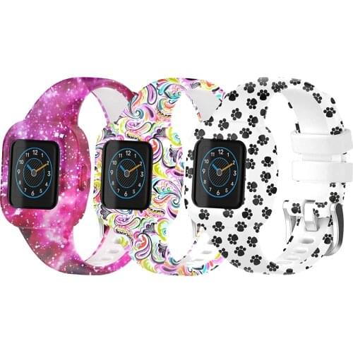 EiEuuk Soft Silicone Adjustable Wrist Band Watchband Strap Replacement for GarminFit JR.3/vivofit jr.3 for Kids