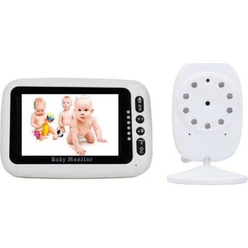 4.3 Inch Wireless Long Distance Baby Monitor Intercom system Night Vision Security Camera Alarm Zoom Surveillance Babysitter