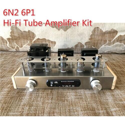 6N2 6P1 Hi Fi DIY Tube Amplifier Kit Hi-Fi Tube Rectifier Amplifier High Fidelity Transparent Medium-frequency Audio Amplifier